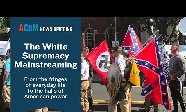 From the fringes of everyday life to the halls of White American power White