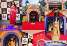 American Delegate/Actress Jo Sharma shines at IFFI Goa alongside hero Balakrishna, Rajinikanth, Shekar Kapur and Goa CM Pramod Sawant Jo Sharma