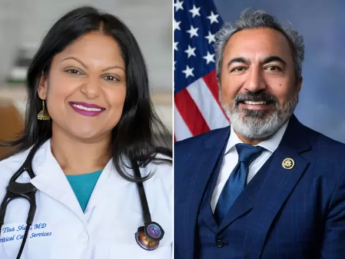 Ami Bera backs Dr Tina Shah Dr Tina Shah
