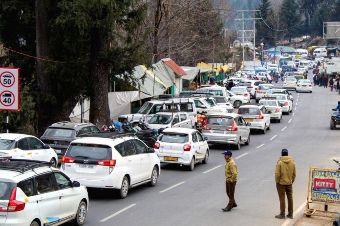 Manali ahead of New Year 2026 Manali