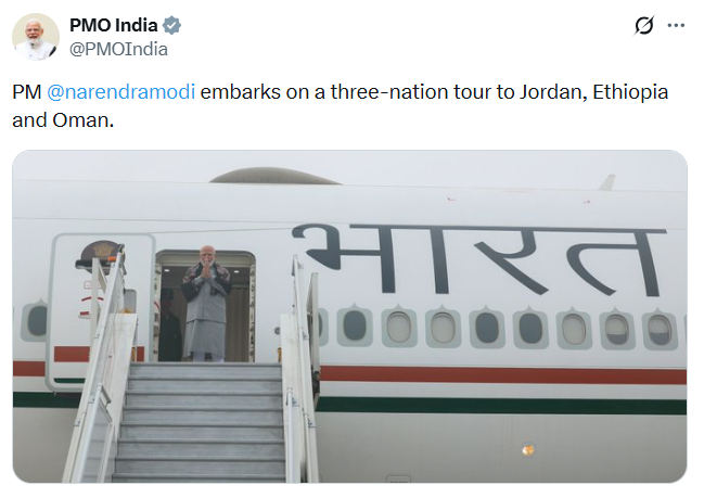 PM Modito visit Jordan, Ethiopia, Oman Modi
