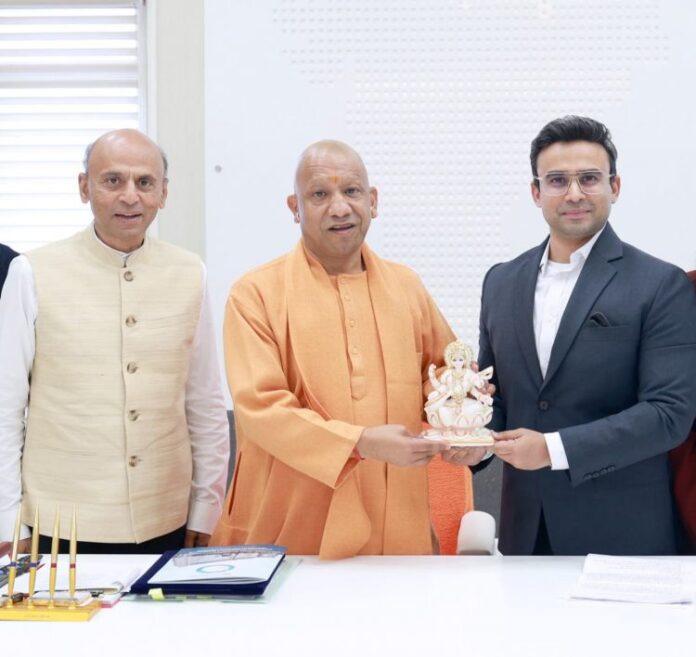 UP Chief Minister Recognises Galgotias University' Galgotias University