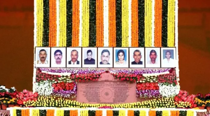 PM Modi, parliamentarians pay tribute to security personnel killed in 2001 Parliament attack 2001 Parliament attack