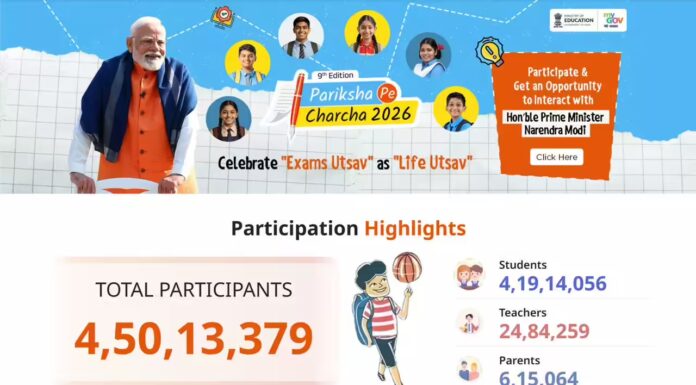 Pariksha Pe Charcha 2026 goes pan-India, engages over 6.76 crore participants Pariksha Pe Charcha