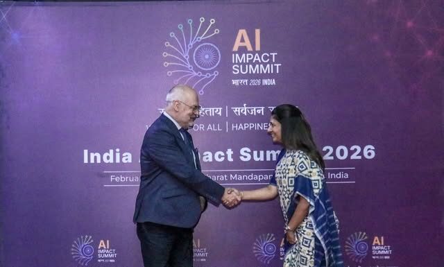 Estonian President Alar Karis arrives in New Delhi for India AI Impact Summit AI Impact Summit