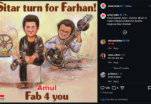 Amul Topical honours Farhan Akhtar’s Hollywood debut in Sam Mendes’ film Farhan Akhtar