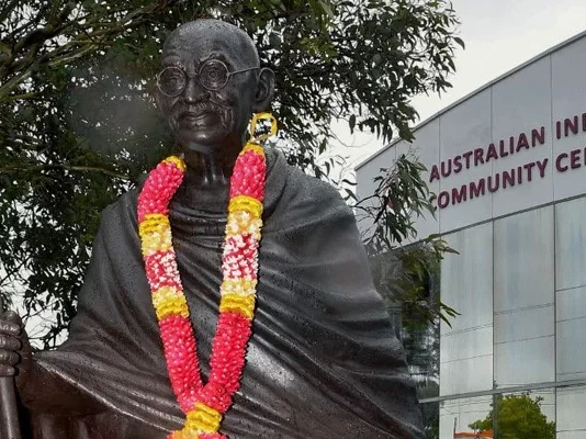 India condemns vandalisation and removal of Mahatma Gandhi statue in Australia’s Melbourne Mahatma Gandhi