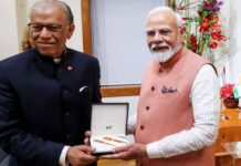 PM Modi holds bilateral meeting with Mauritius PM Navin Ramgoolam amid AI Summit Mauritius