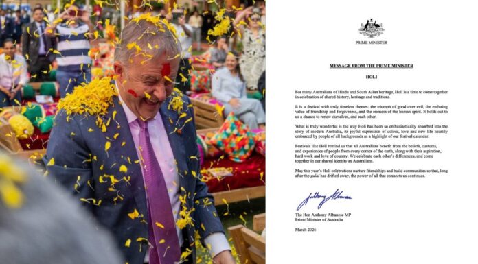 We celebrate each other’s differences, and come together: Australian PM Albanese’s Holi greetings Australian
