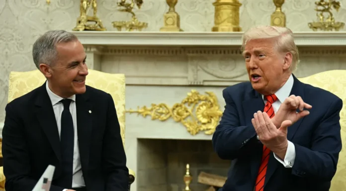 Carney, Trump hold high-level talks on Middle East and trade; agree to “stay in close contact” Trump