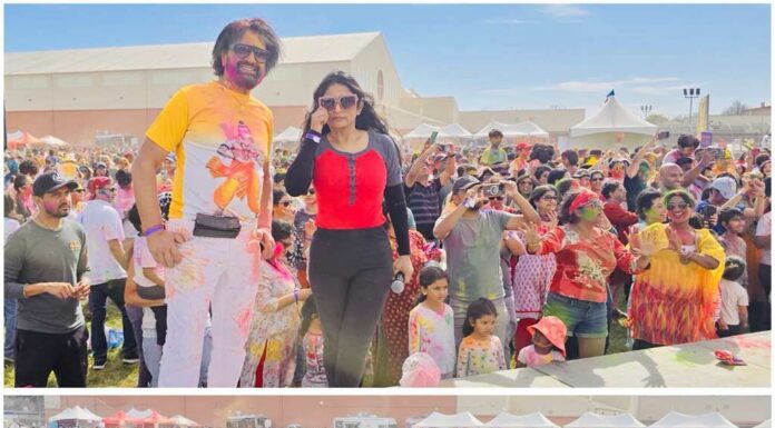 FOG Holi super success celebration with flashmob dances by cultural groups amid a huge crowd FOG Holi
