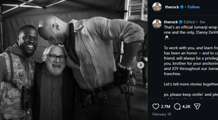 Dwayne ‘The Rock’ Johnson wraps up ‘Jumanji 3’ Jumanji