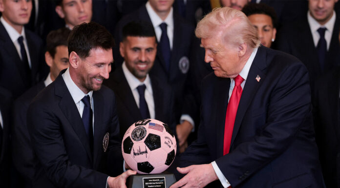 Lionel Messi, Inter Miami welcomed by US President Donald Trump at White House Messi