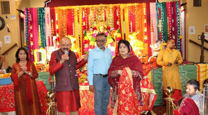 Devotion filled Mata Ka Jagran held at Fremont Hindu Temple Mata Ka Jagran