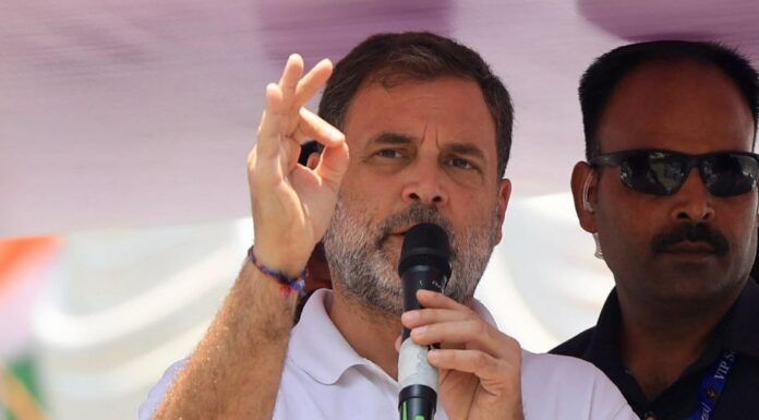 Rahul Gandhi in Kerala says Left Front a “corporate-funded Govt”, alleges “Narendra Modi controls CM Vijayan” Rahul Gandhi