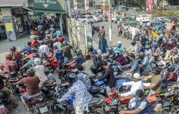 Bangladesh fuel crisis worsens; panic buying triggers long queues at petrol pumps Bangladesh