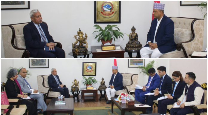 Indian envoy meets Nepalese Foreign Minister, discusses bilateral ties, cooperation Nepal