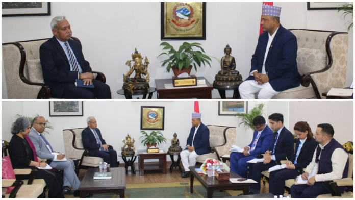 Indian envoy meets Nepalese Foreign Minister Nepal
