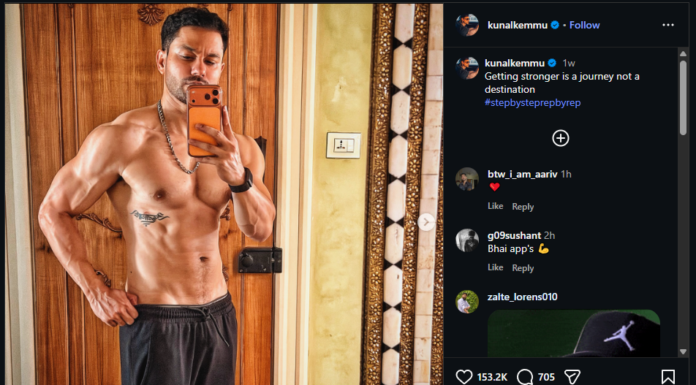 Kunal Kemmu is getting stronger: ‘Step by step, prep by prep’ Kunal Kemmu