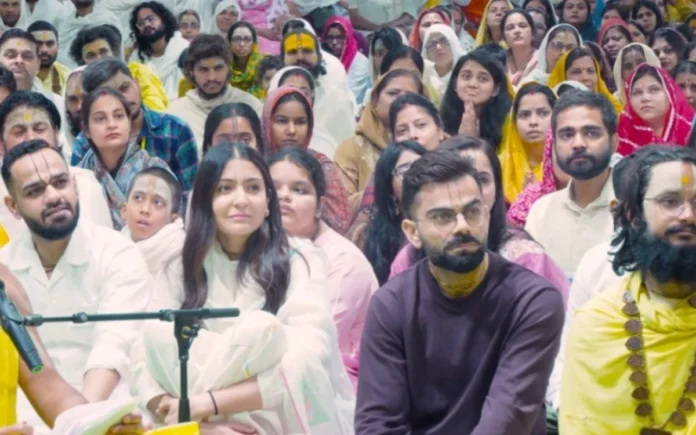 Virat, Anushka visit Premanand Maharaj’s Keli Kunj Ashram in Vrindavan Virat