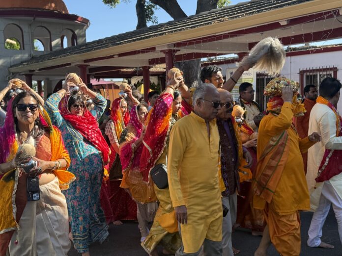 Fremont Hindu Temple celebrates Purushottam Mas Bhagwat Katha month-long program (1) Fremont Hindu Temple