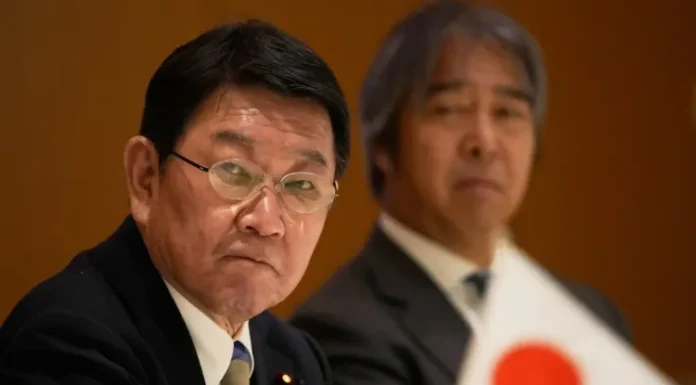 Japanese FM Toshimitsu Motegi to arrive in New Delhi today for Quad meeting Toshimitsu Motegi