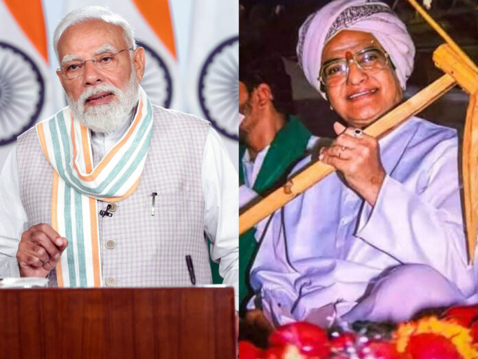 PM Modi pays tribute to NTR on 103rd birth anniversary NTR