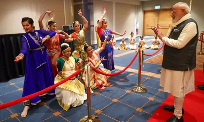 PM Modi praises diaspora efforts diaspora