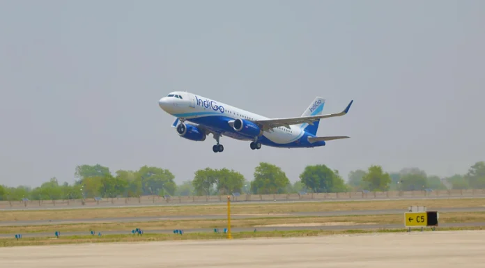 IndiGo becomes first airline to commence operations from Noida International Airport Noida International Airport