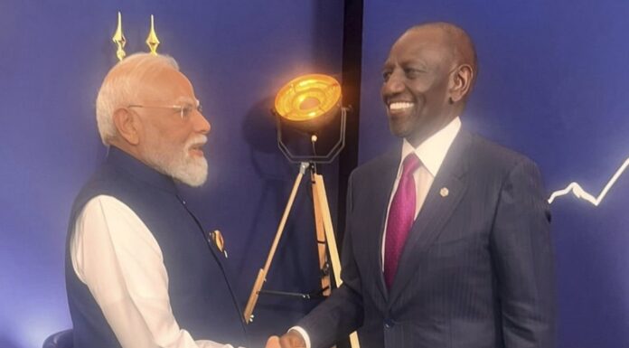 PM Modi meets Kenya’s Prez, vows stronger Global South partnership Kenya