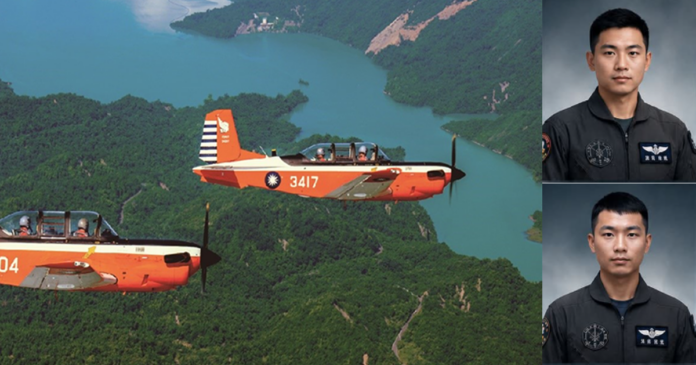 Training plane crash in Taiwan Taiwan