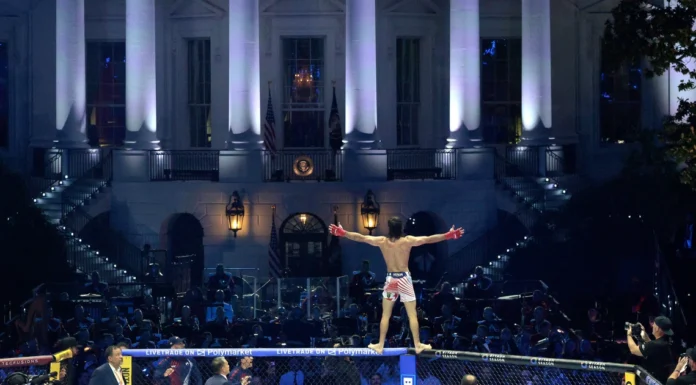 Trump hosts UFC fights at White House as a part of America’s 250th anniversary events UFC