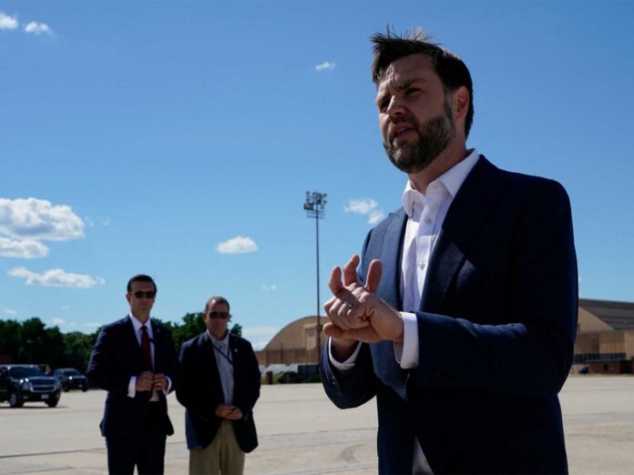 US VP Vance lands in Switzerland for technical talks with Iran Vance