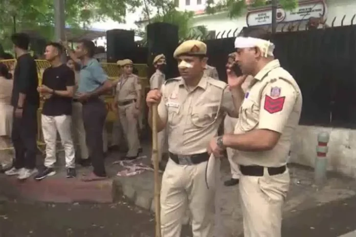 DCP Anand Mishra details violence during CJP protests Anand
