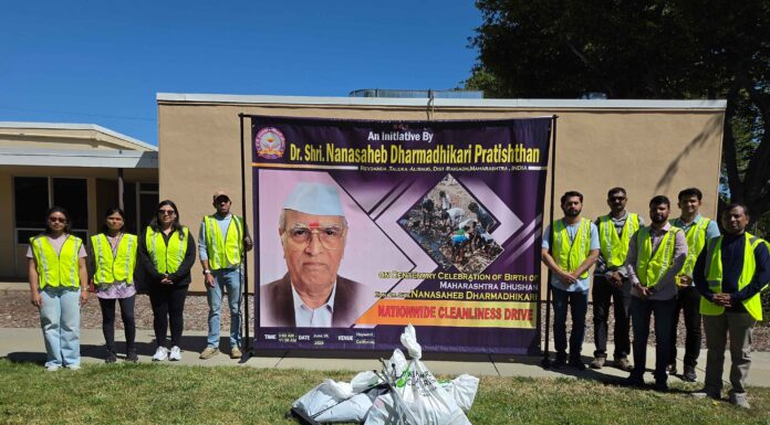 Dr Shri Sachindada Dharmadhikari inspires a wave of service in Hayward, California DSNDP