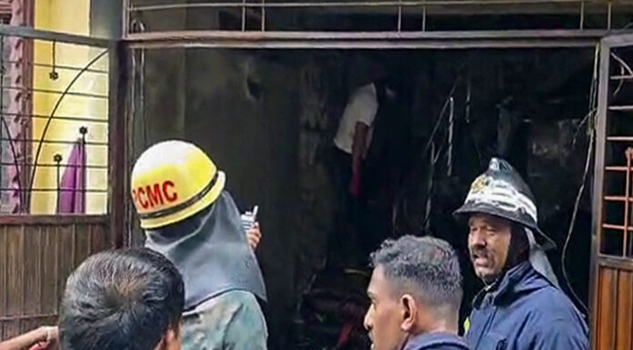 Woman, two young girls killed in massive fire at South Delhi’s Lodhi Colony Lodhi Colony