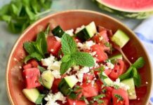 Watermelon Mint Salad: A Refreshing Summer Delight Watermelon
