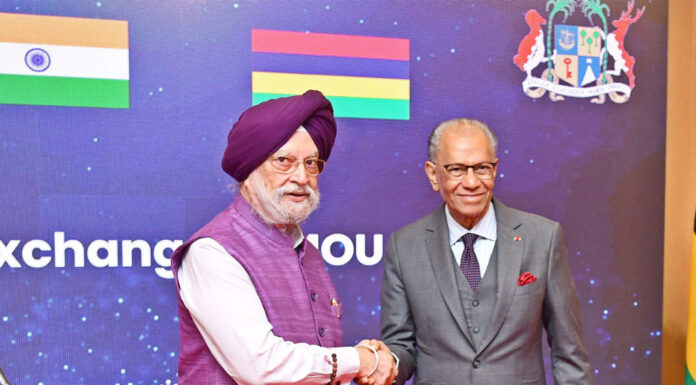 India-Mauritius discuss strengthening energy partnership Mauritius