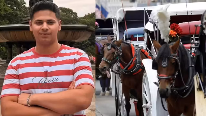 Romanch Mahajan Indian teen killed in 2025 horse carriage accident Indian