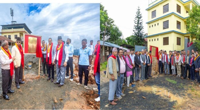 India lays foundation stones for two school reconstruction projects in Nepal’s Kavrepalanchowk Nepal