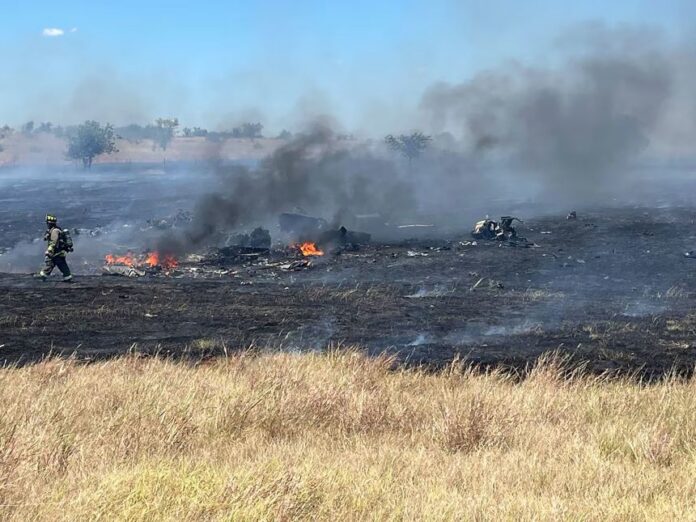 US military's Apache helicopter slams into Central Texas field Apache