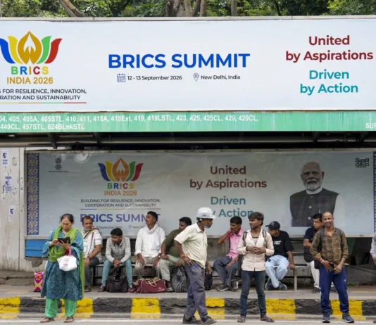 Delhi decked up with posters, lights ahead of BRICS Summit 2026 Delhi