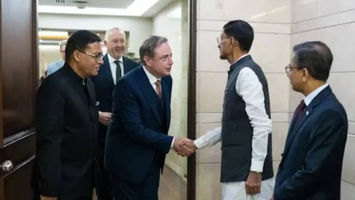 Belgian PM Bart De Wever arrives in India Bart De Wever