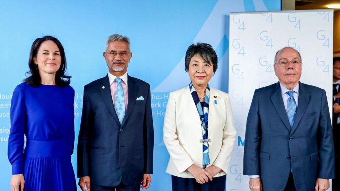 G4 countries call for immediate UNSC reforms G4