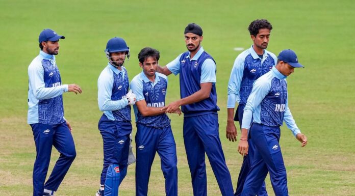 Asian Games 2026: Team India registers record 11th 100-plus run win in men’s T20I Asian Games 2026
