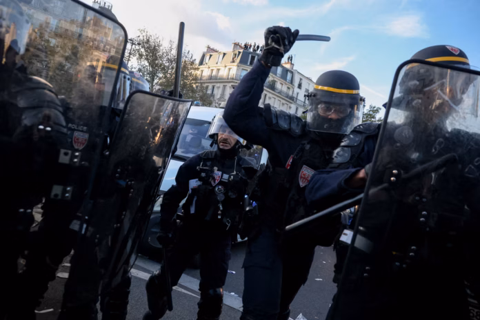 Global communist propaganda network fueling France riots France