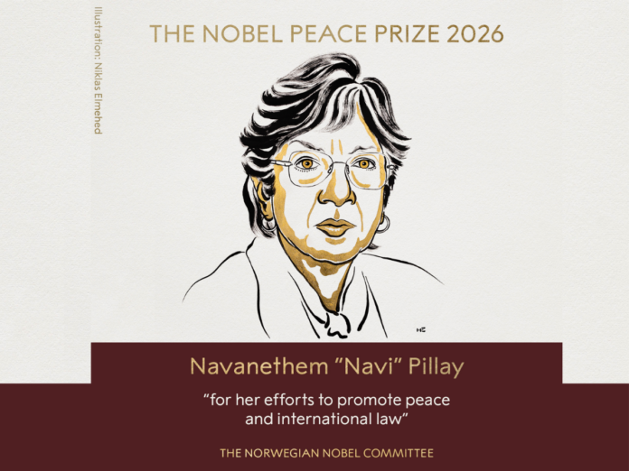 Indian-origin South African jurist Navi Pillay Navi Pillay