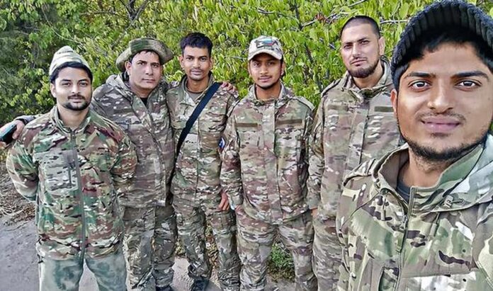Indians in Russian military Russia