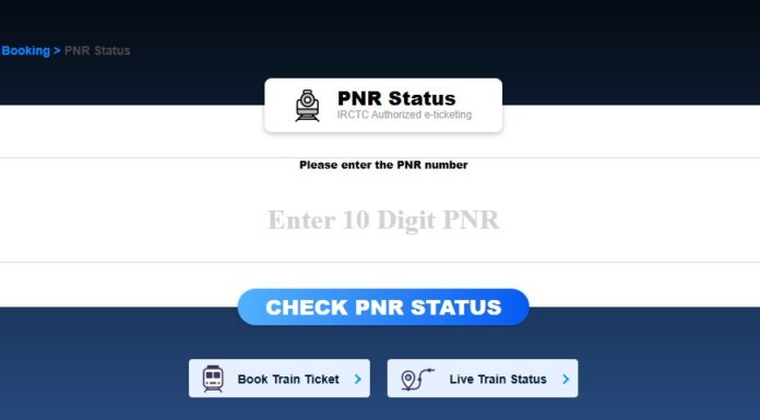 PNR Status